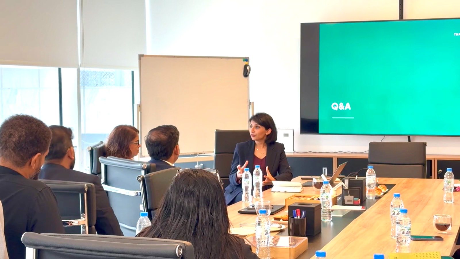 Live Q&A session with attendees at the EOSB Employer Briefing